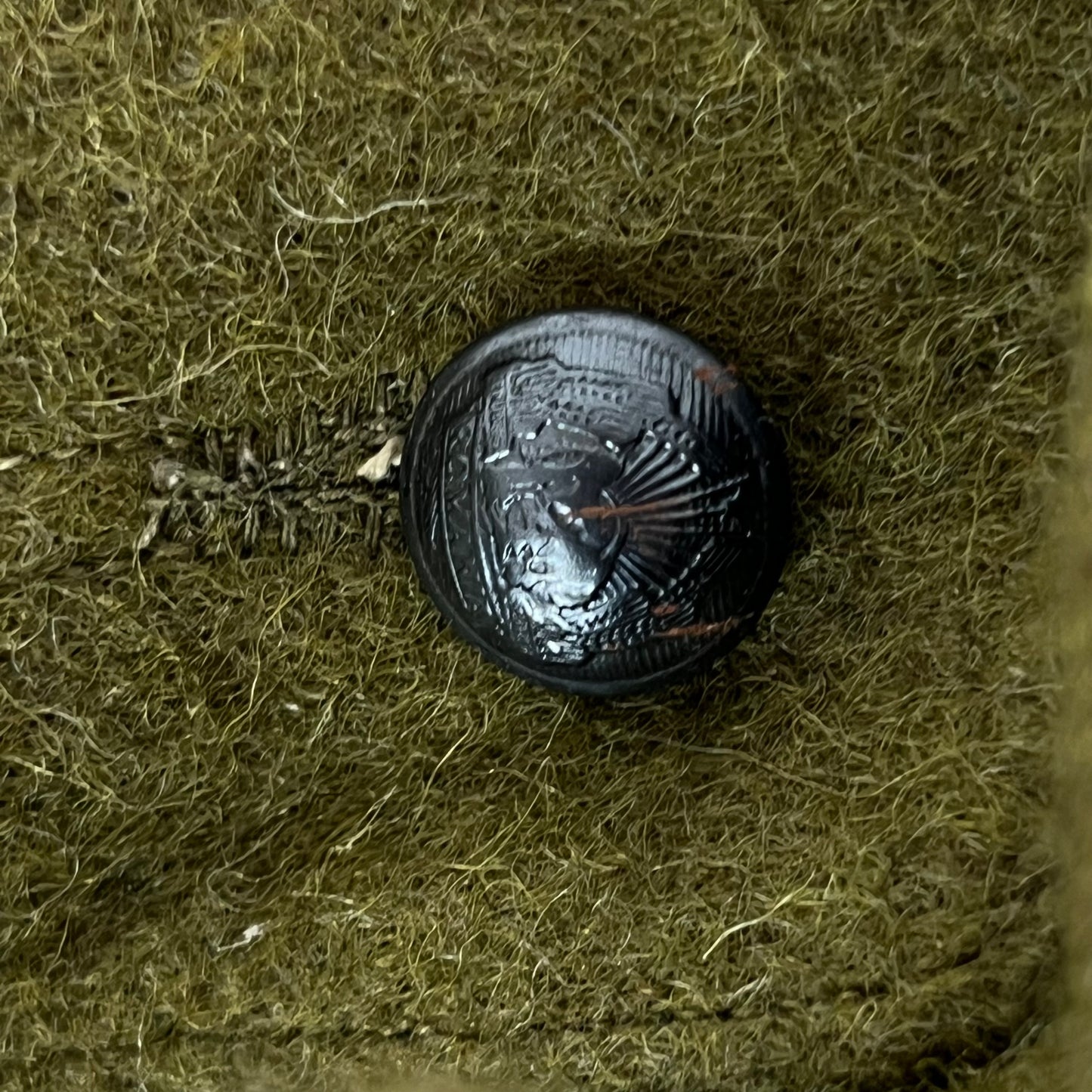 Romanian People's Army 60's Khaki Wool Greatcoat - Medium