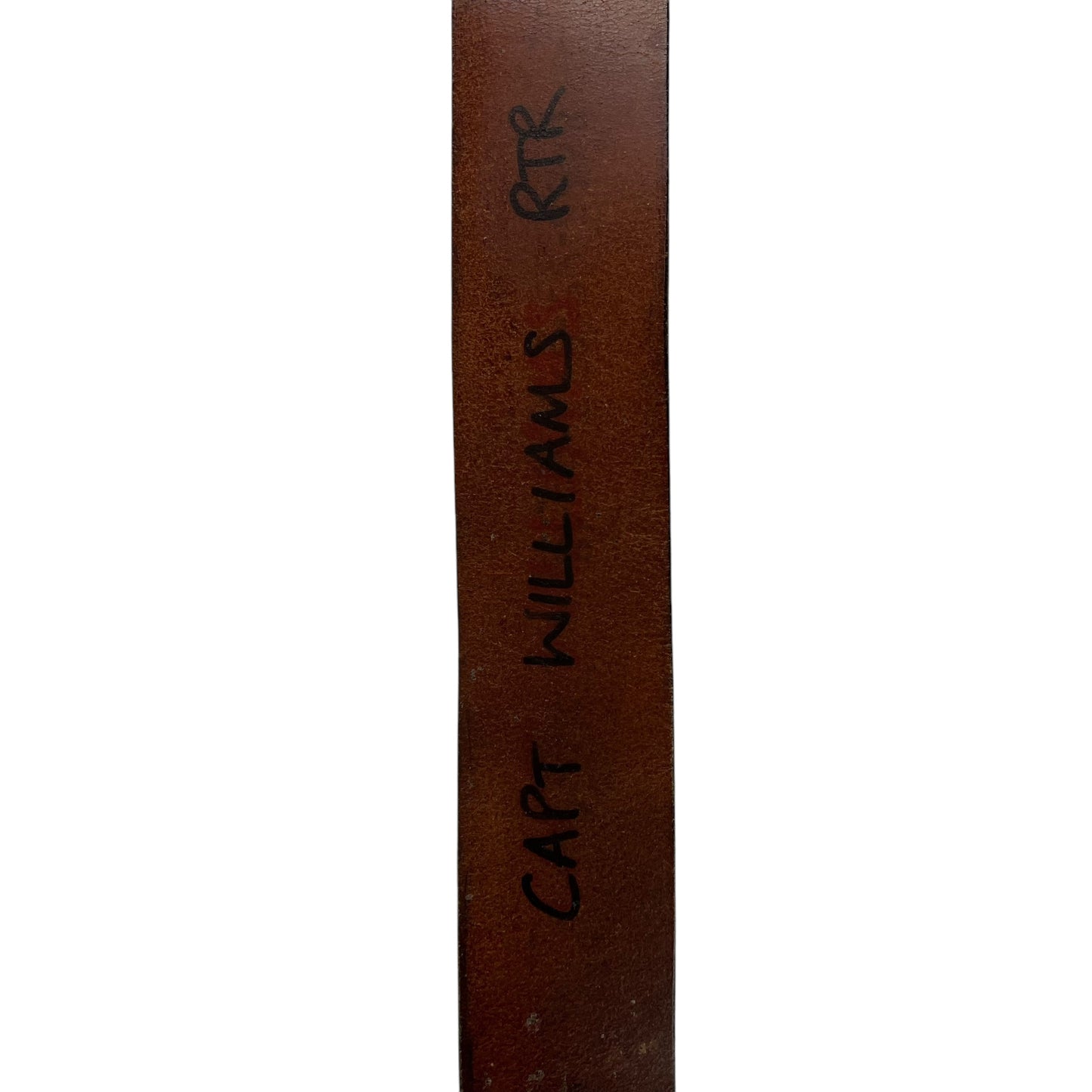 British Army Black Sam Browne's Leather Belt - Large