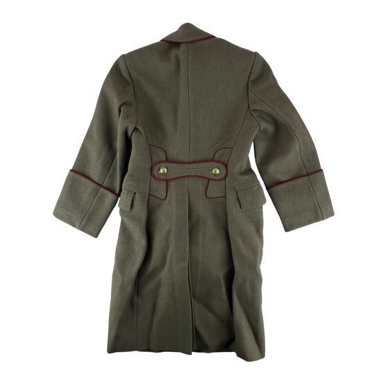 Bulgarian Army Khaki Wool Greatcoat - Medium