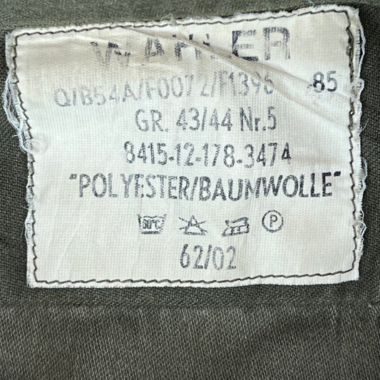 German Army Olive Green Long Sleeve Field Shirt - Large