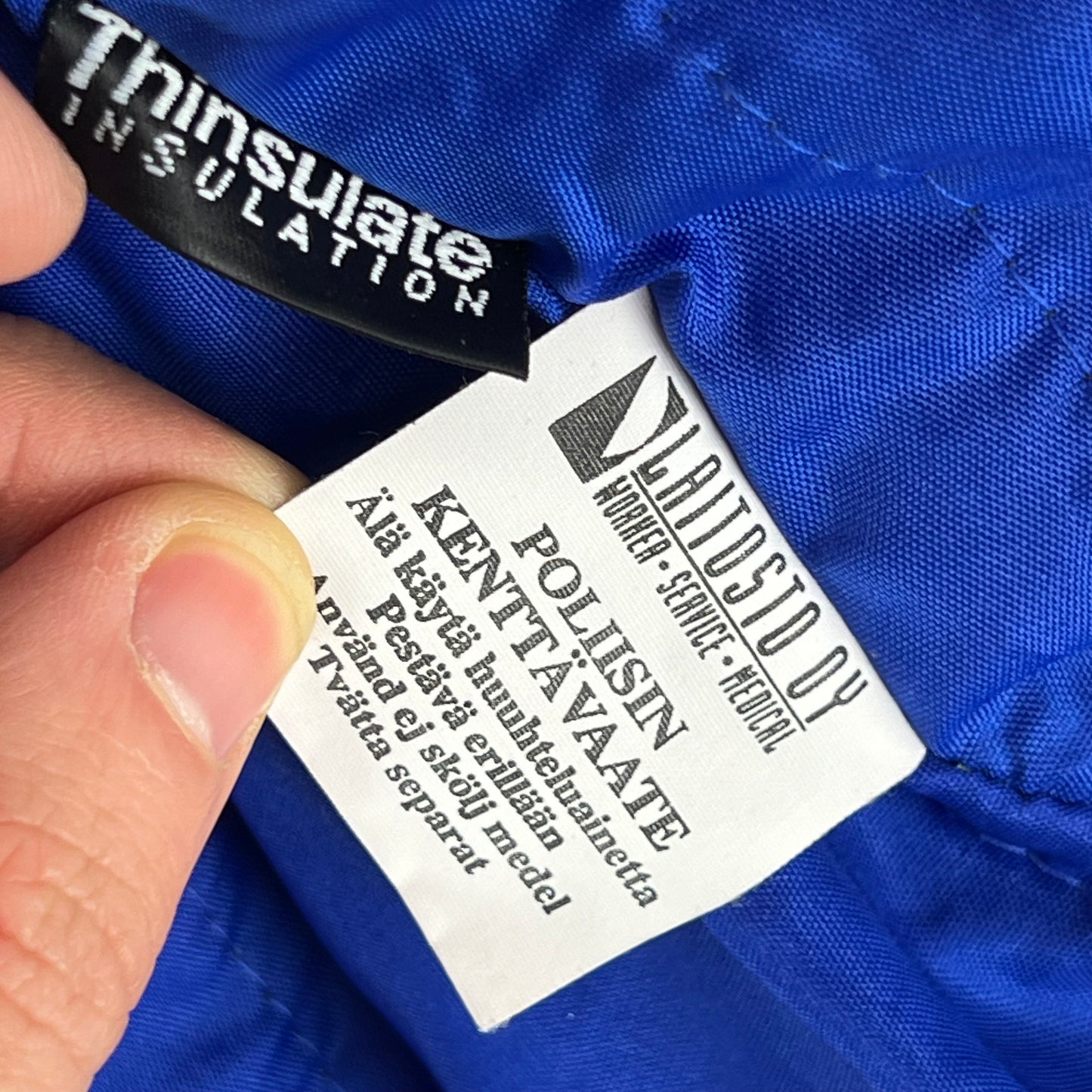 Finnish Police Waterproof Jacket - Large