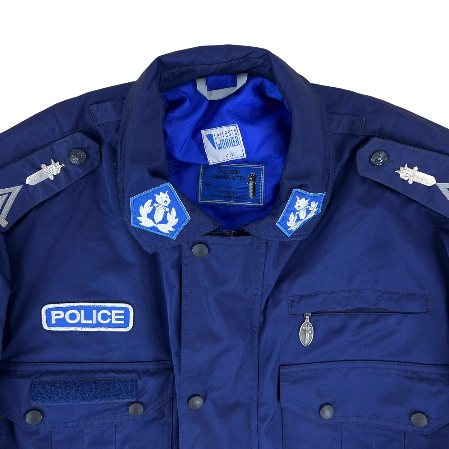 Finnish Police Waterproof Jacket - Large