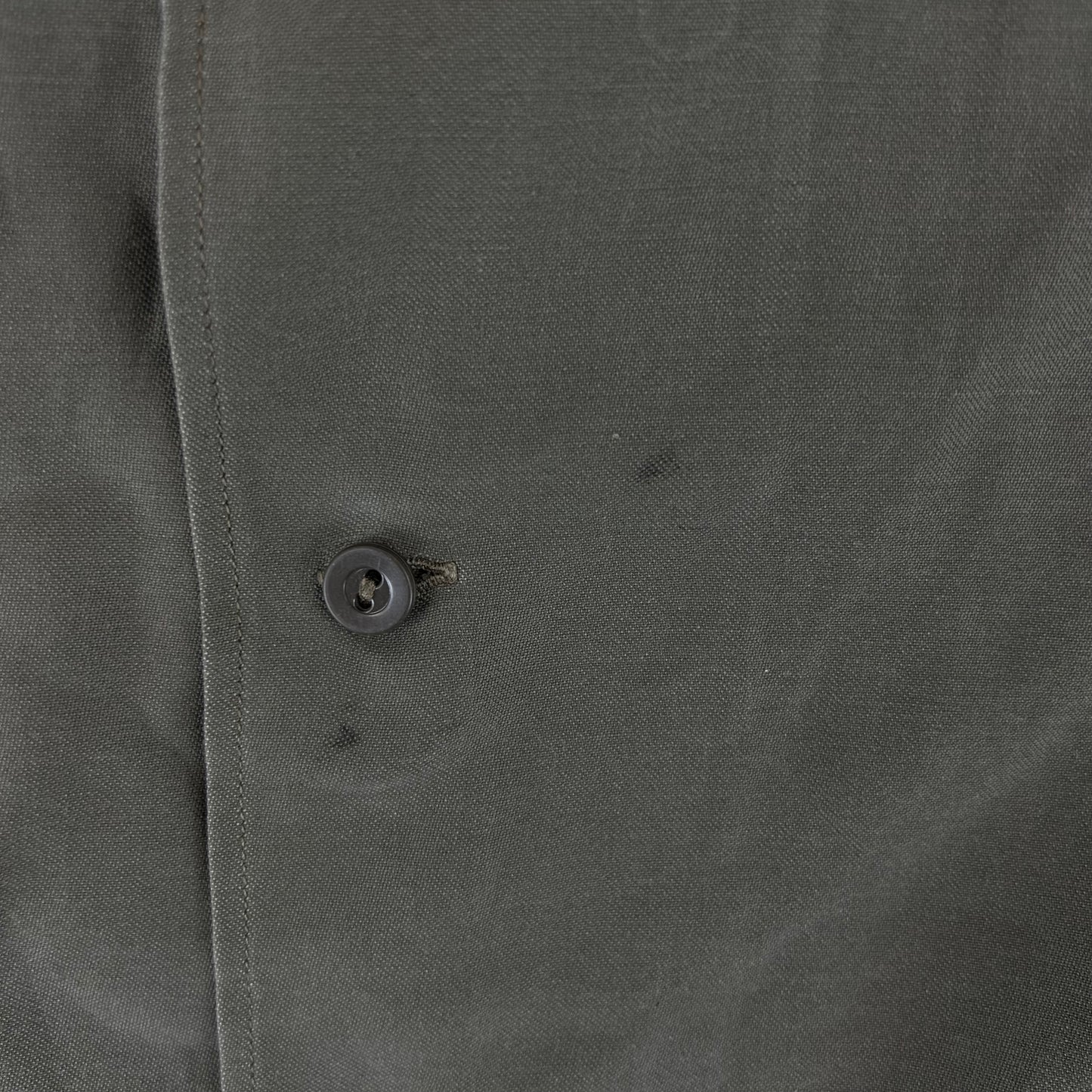 German Army Olive Green Long Sleeve Field Shirt - Medium