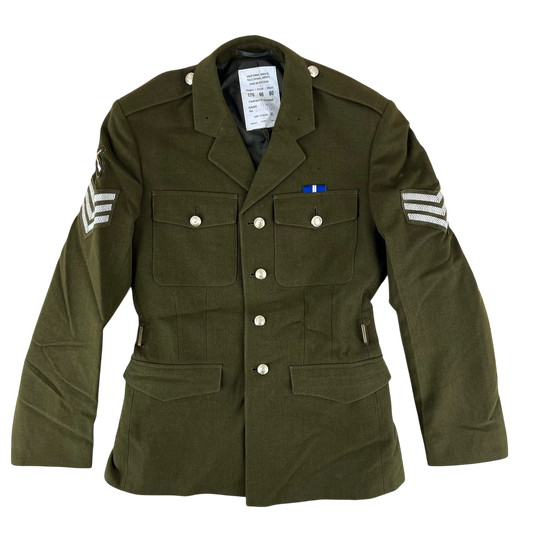 British Army 1980 Pattern No. 2 Olive Green Dress Jacket - RLC - Medium 170/96