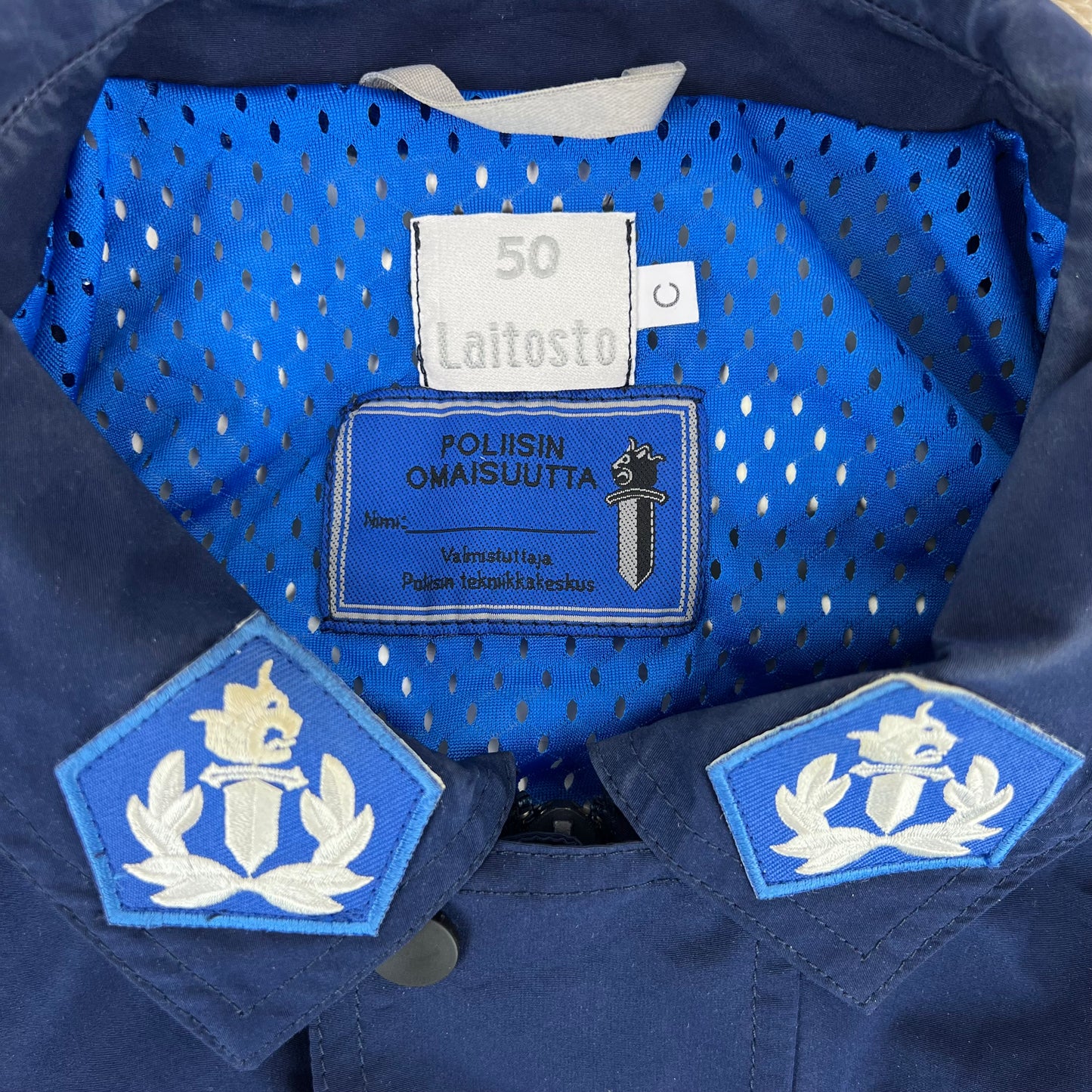 Finnish Police Goretex Coveralls Jumpsuit - Large
