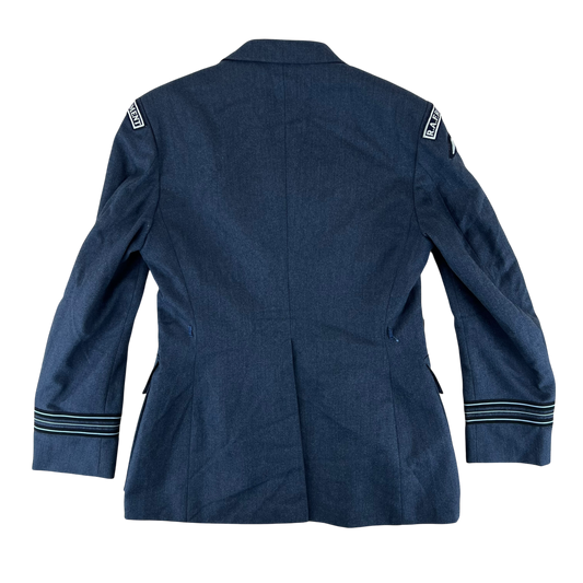 British Royal Air Force No. 1 "Home" Dress Officers & WO's Jacket w Belt - Large