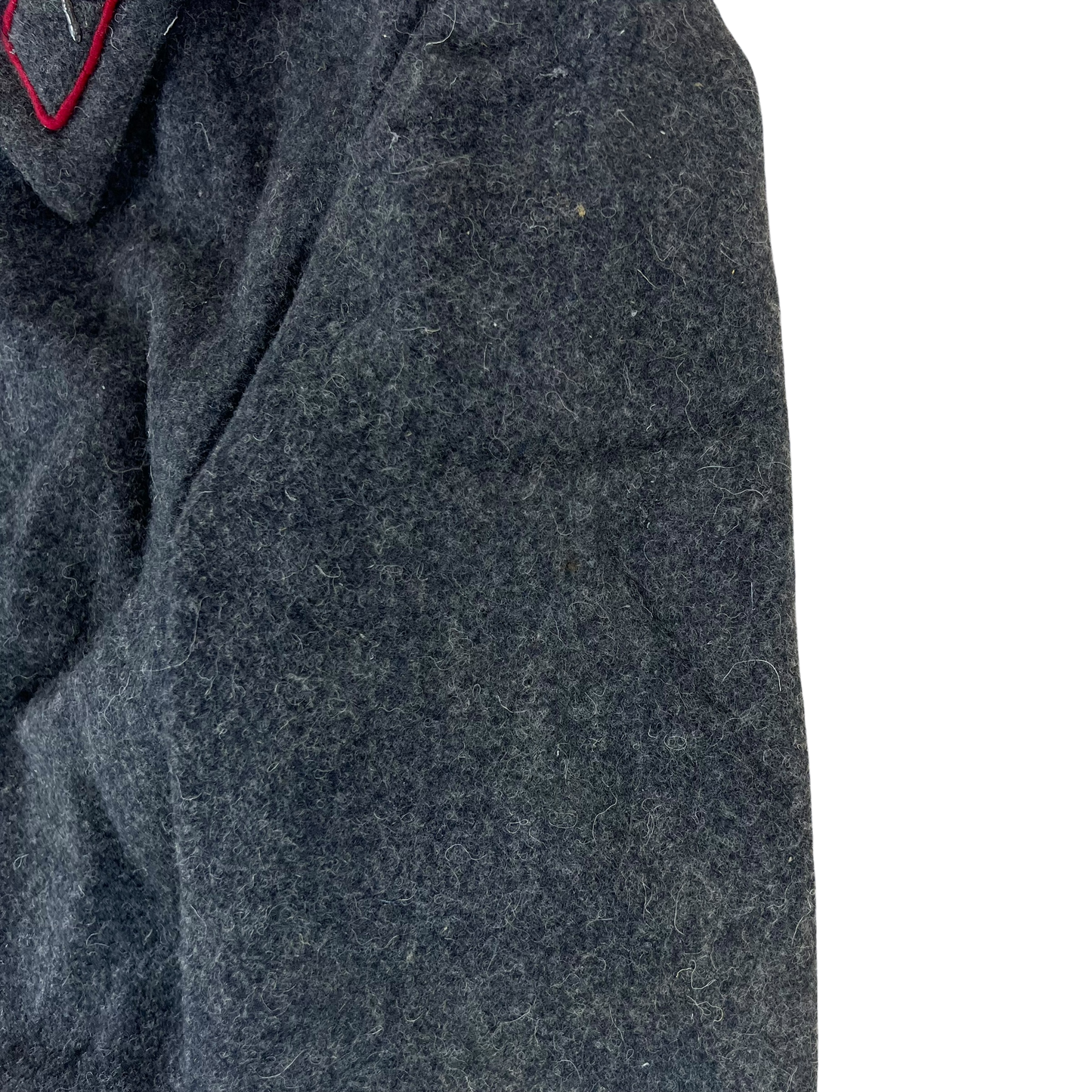 Bulgarian People's Army Grey Wool Greatcoat w Badges - Large