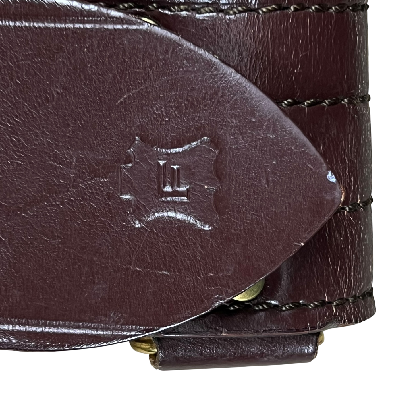 British Army Brown Sam Browne's Leather Belt - Large