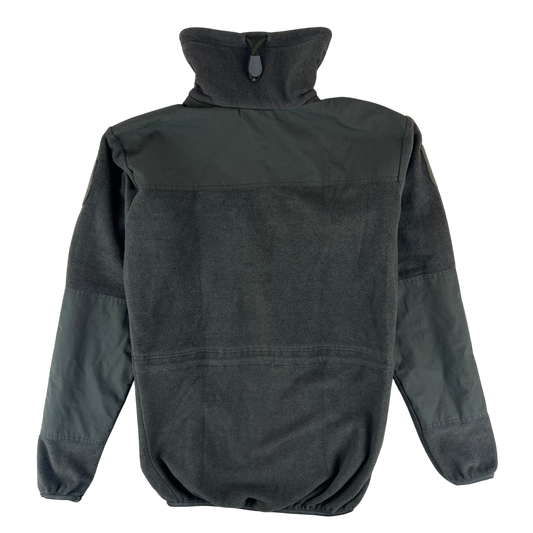 Austrian Army Olive Fleece Cardigan - Small 88-92 V/VI