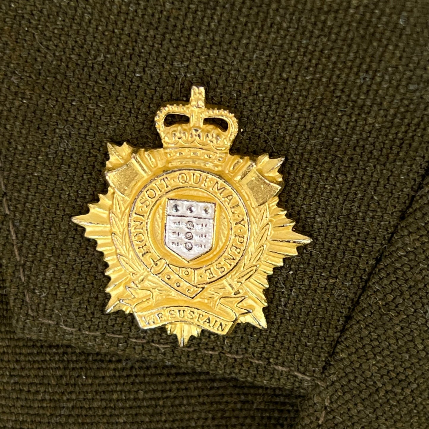 British Army 1980 Pattern No. 2 Olive Green Dress Jacket - RLC - Medium 182/96