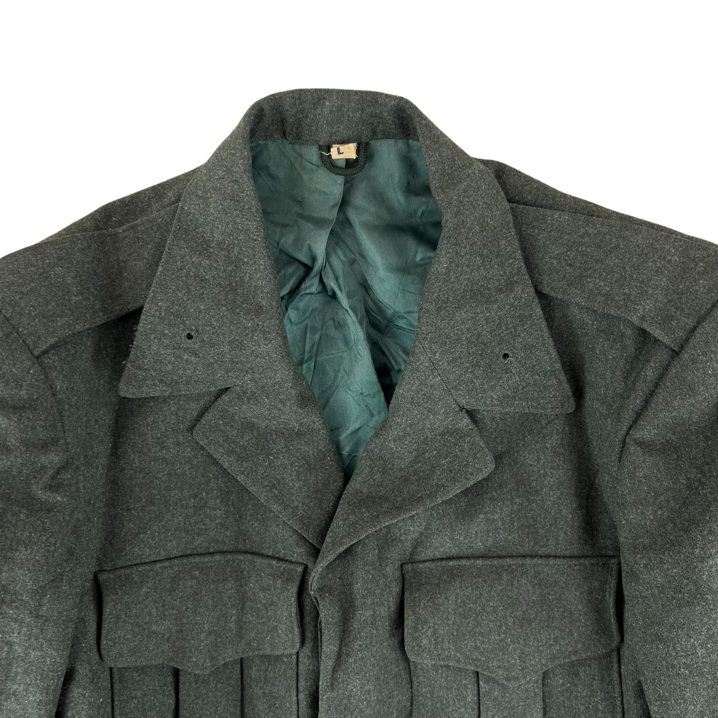 US Army Marines' 50's Green Ike Jacket - Medium 36L