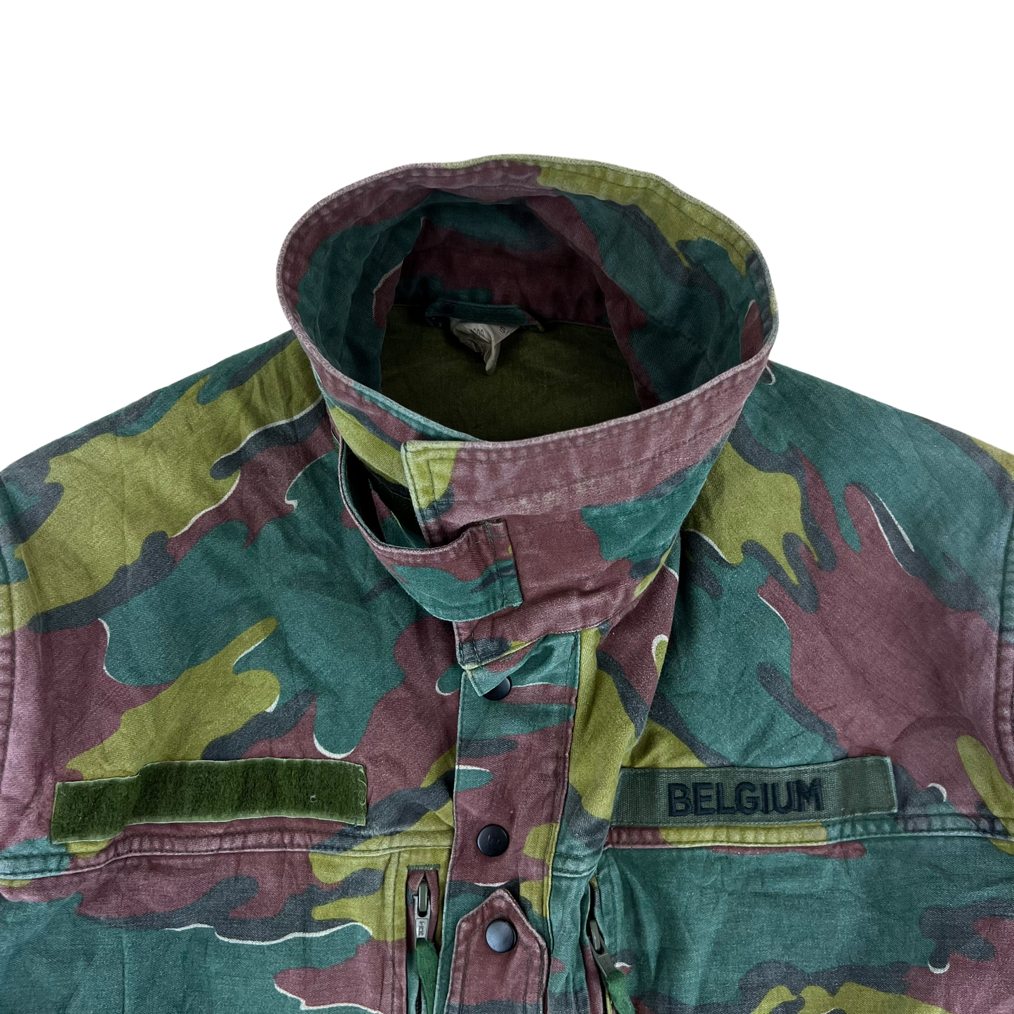 Belgian Army Jigsaw Camouflage Field Jacket - Large