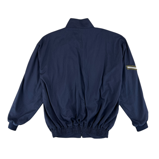 British Army / Tri-Services Navy Blue PTI Tracksuit Top Jacket - Large 180/108