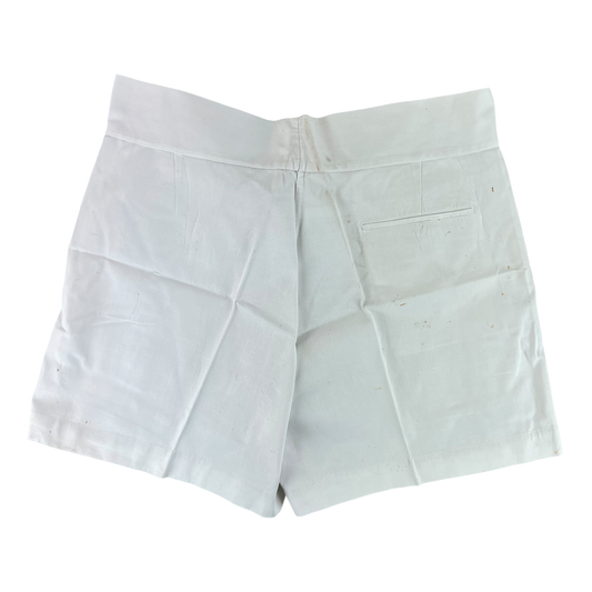 British Merchant Navy 50s Tropical White Shorts - W40