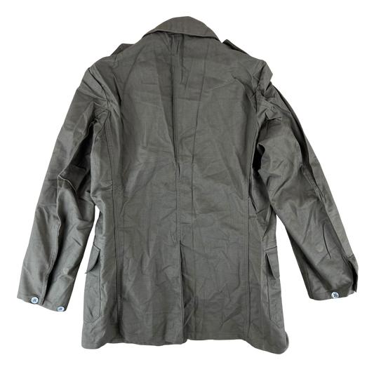 Swedish Army M40 "Grötrock" Brown Work Jacket - Medium