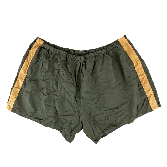 Czechoslovak Army 70's Olive PTI Shorts - X Large