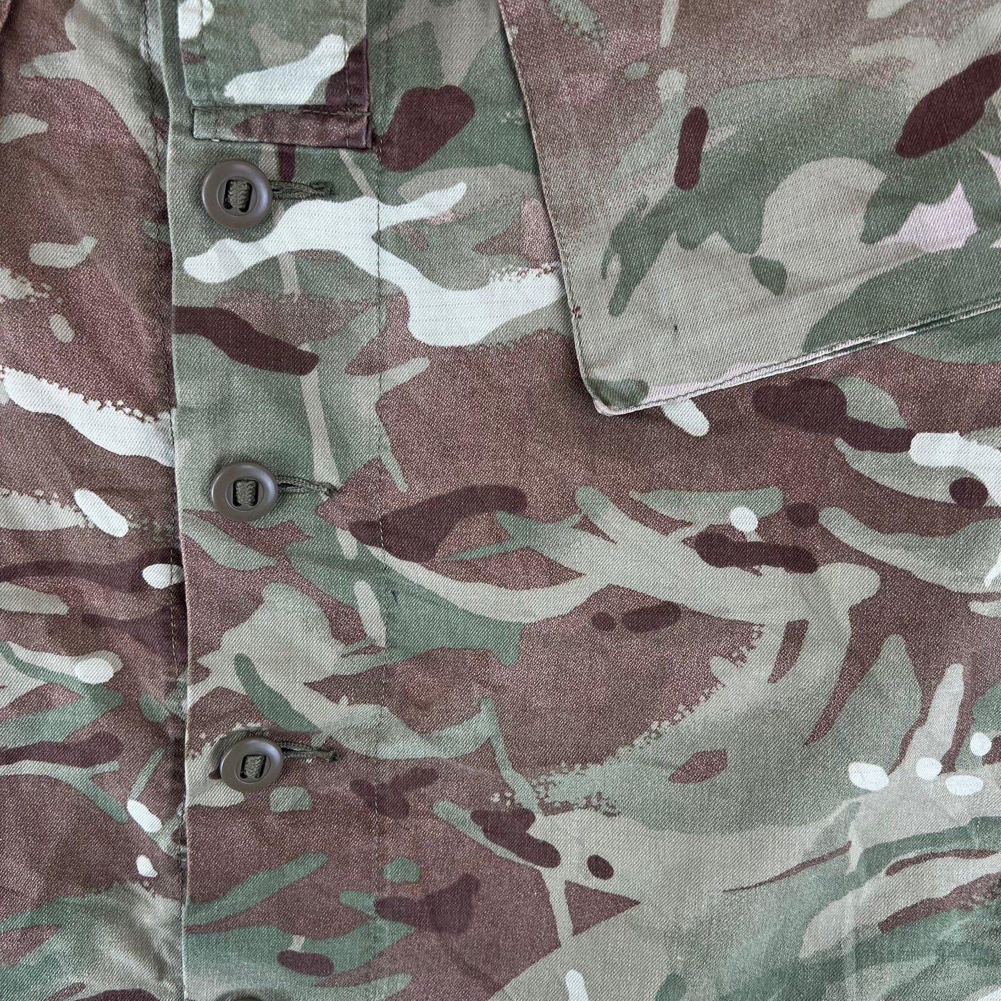 British Army MTP Camouflage Field Tailored Barracks Shirt / Vest - Medium