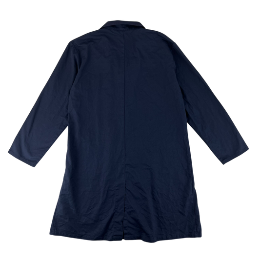 British Royal Navy Blue Dust Coat Overall - Medium