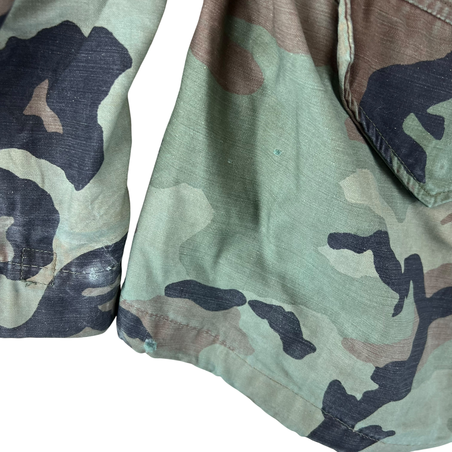 US Army M81 Woodland Camo M65 Cold Weather Field Coat - X Large