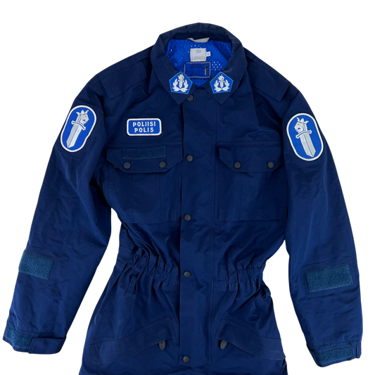 Finnish Police Goretex Coveralls Jumpsuit - Large