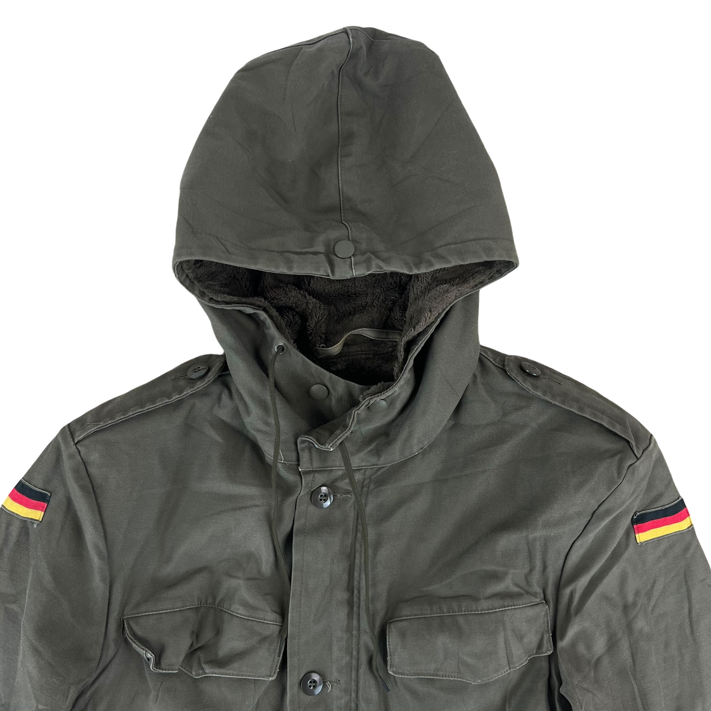 German Army Parka w Thermal Liner Olive Drab - Medium