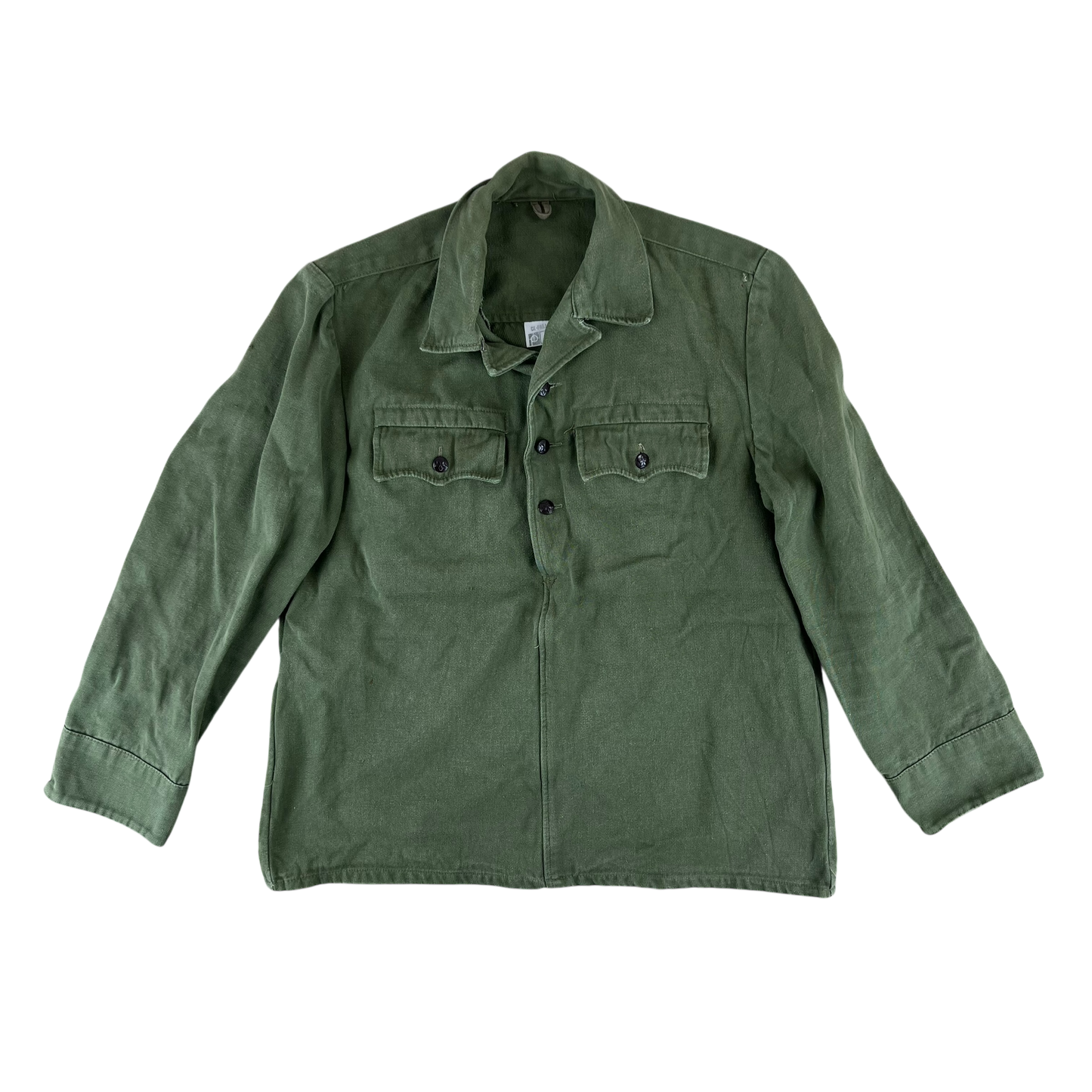 Bulgarian People's Army Olive Green Cossack Shirt - Medium