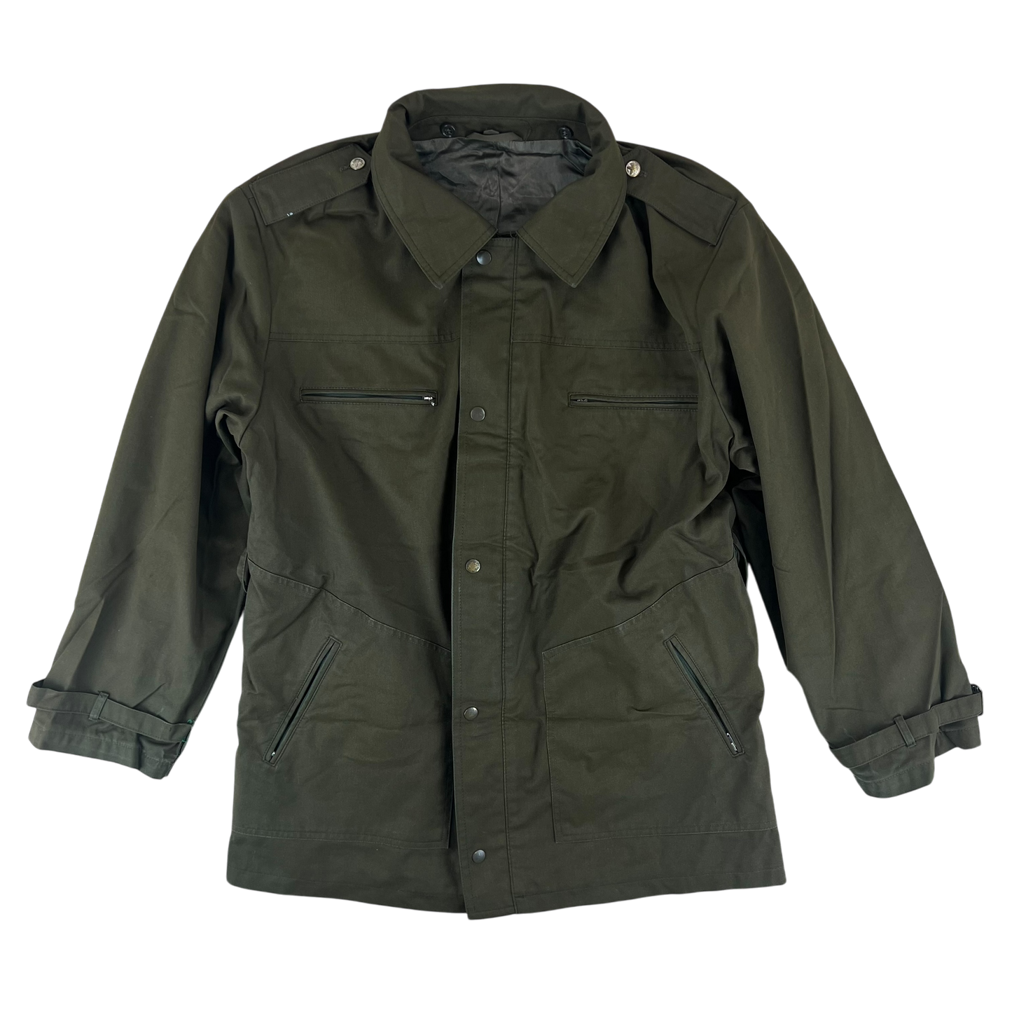 Czechoslovak Army M85 Guard's Coat Olive Green - Large