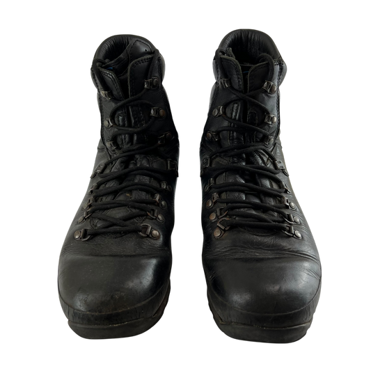 British Army Altberg Defender Black Combat Boots - Size 9M