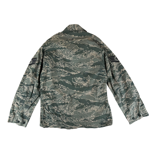 US Air Force Digital Tiger Stripe Pixel Camouflage BDU Jacket - Medium 38R