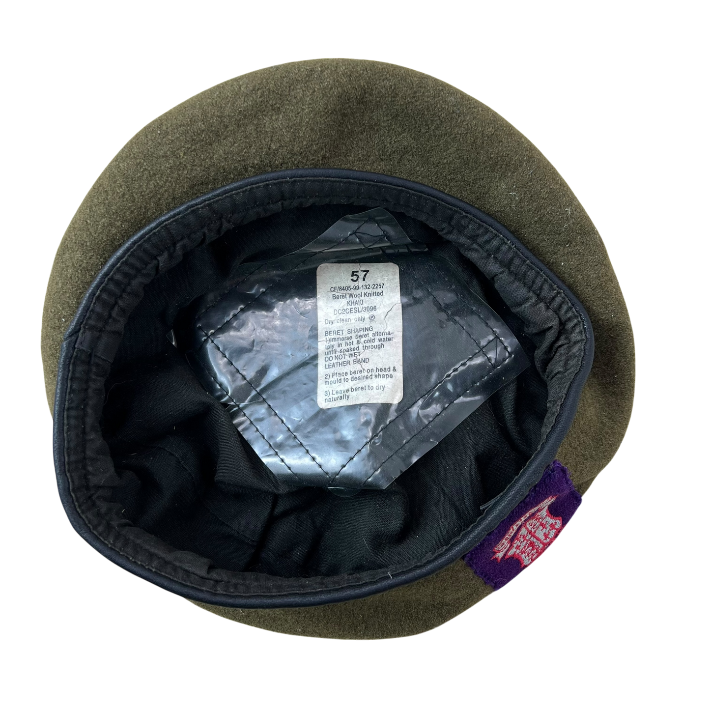 British Army Beret - King Edward VI School Cadet's - Medium 57cm