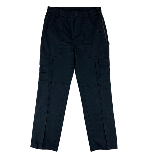 British Police Women's MoD Black Utility Trousers - W32 L31.5