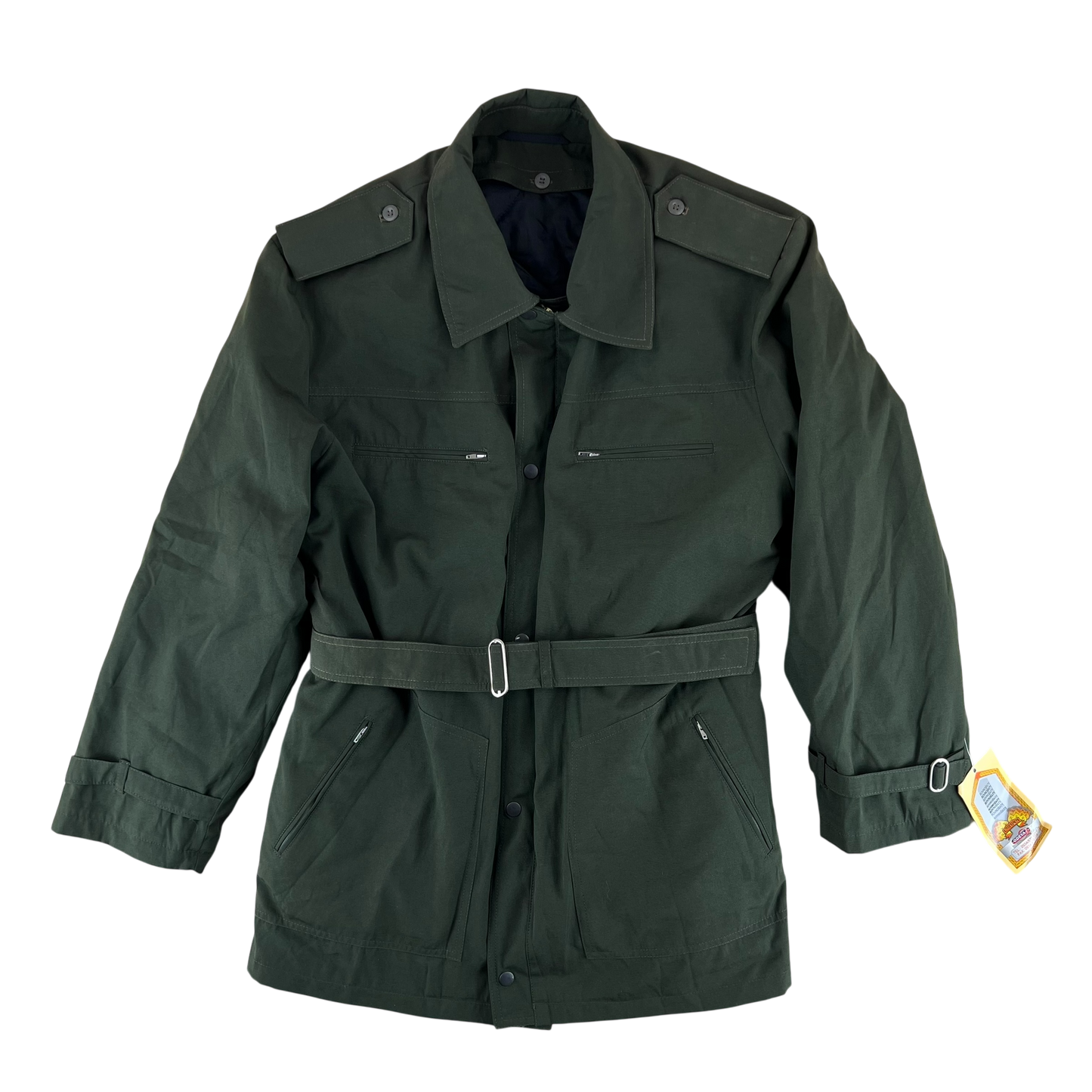 Slovak Army M97 Guard's Coat Olive Drab w/ Liner - Large