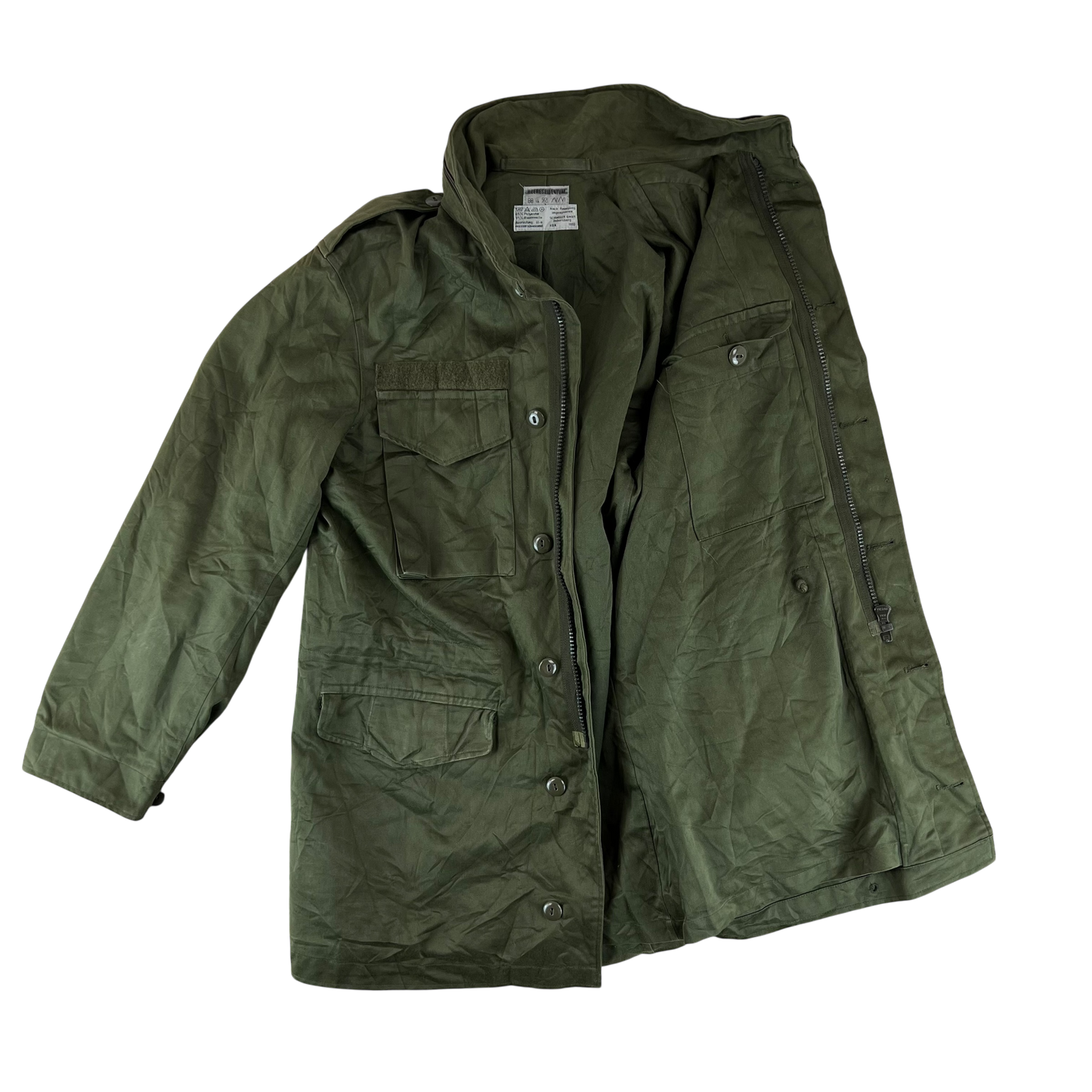 Austrian Army Olive Drab M65 Alpine Jacket - Medium 88-92 V/VI
