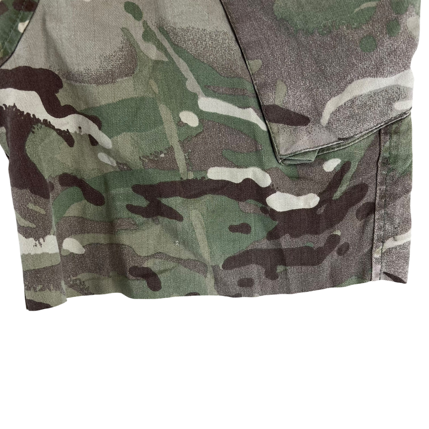 British Army MTP Camouflage Field Tailored Combat Shorts - W33