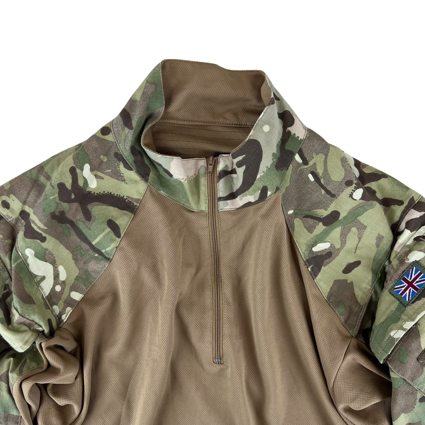 British Army MTP Camouflage Brown UBACS Combat Shirt - Medium