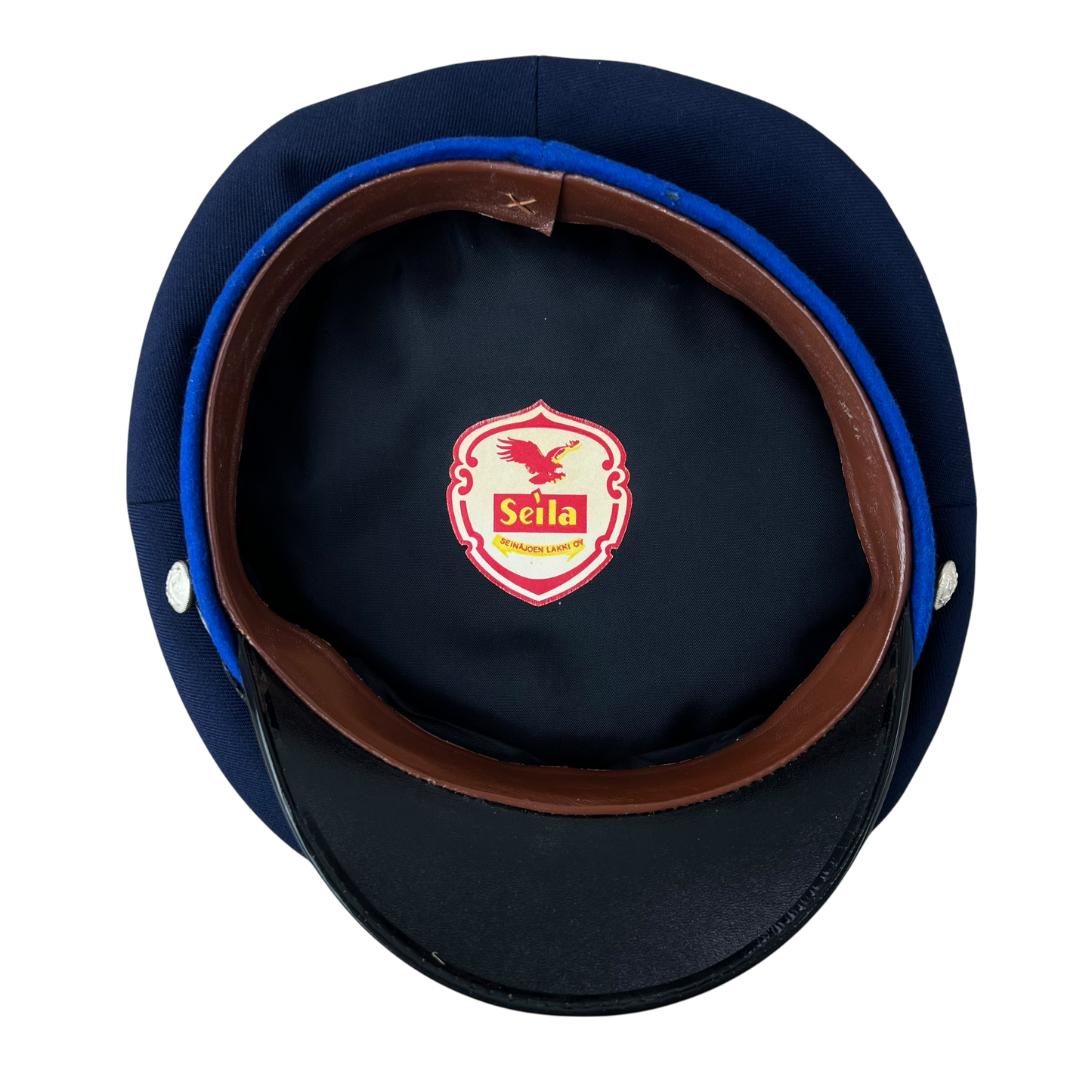 Finnish Police Dress Cap w/ Badge - Medium / Large