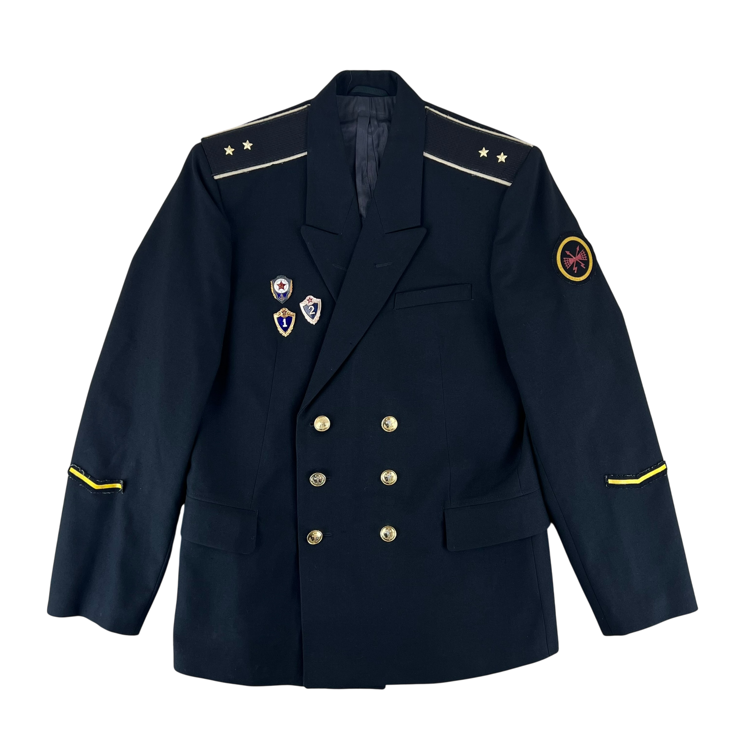 Soviet Navy Dress Blazer Jacket - Large
