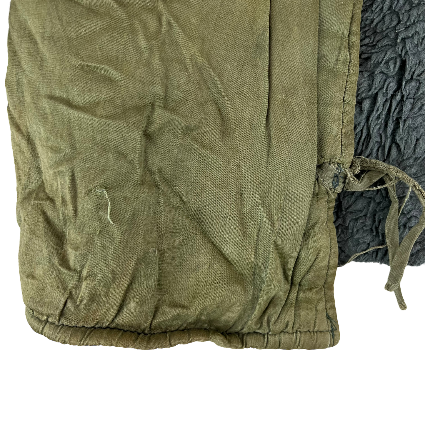 Greek Army M65 Faux Fur Jacket Liner - Small