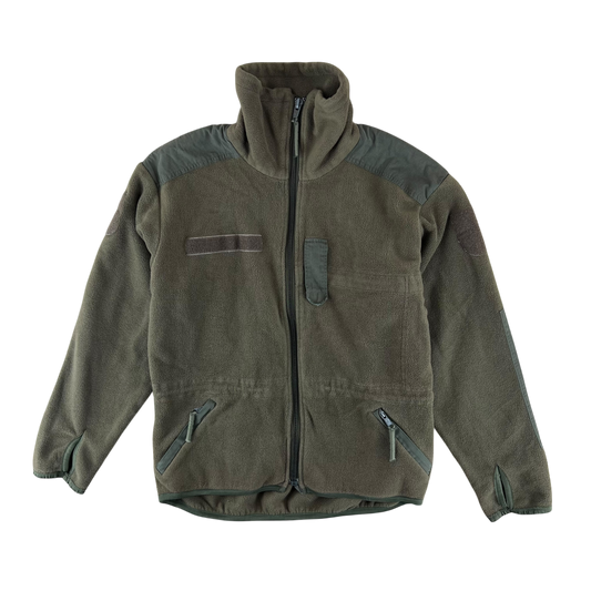 Austrian Army Olive Fleece Cardigan - Large 104-108 III/IV