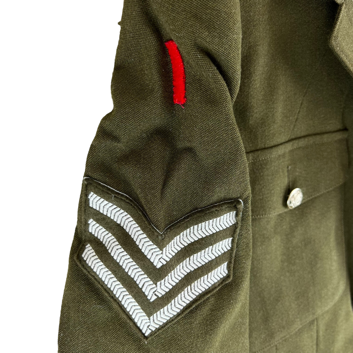 British Army 1980 Pattern No. 2 Olive Green Dress Jacket - Coldstream Guards - Large 188/108