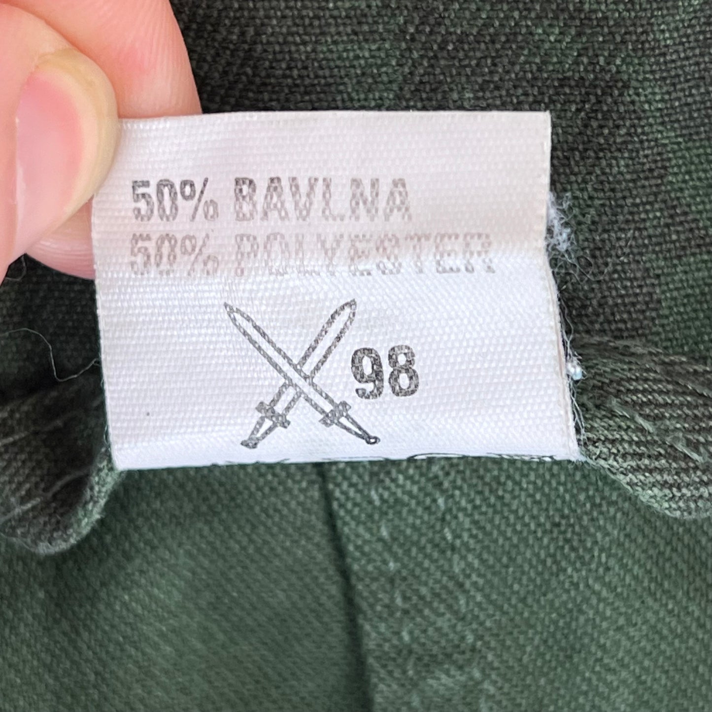 Czech Army Vz.92 Camouflage Work Uniform Jacket - Large
