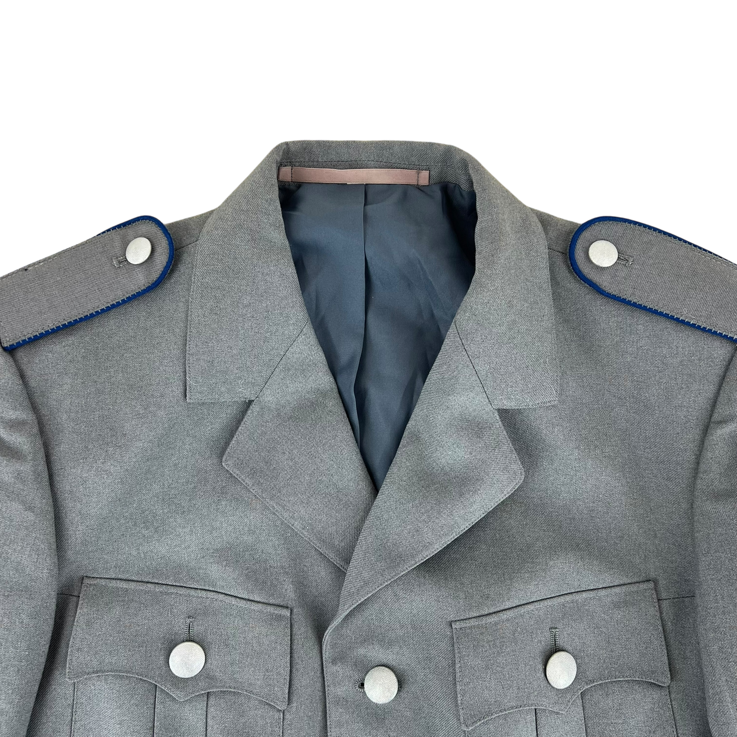 German Army Grey Dress Jacket Logistics Corps Uniform - Medium