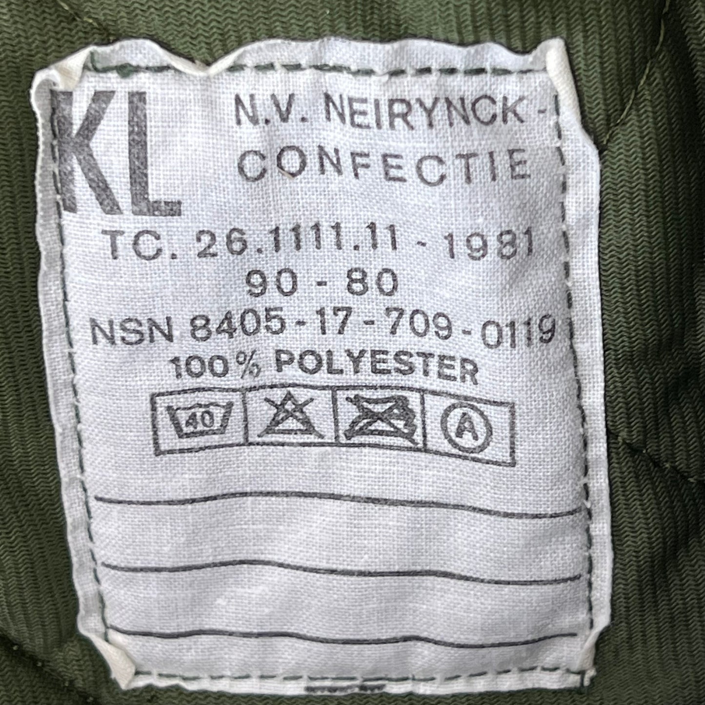 Dutch Army Thermal Quilted Trouser Liner - W37 L22