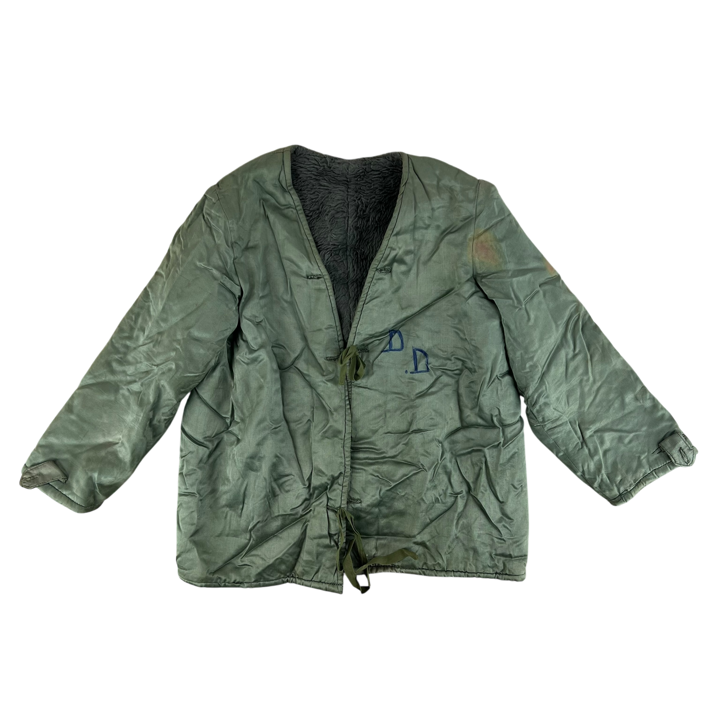 Greek Army M65 Faux Fur Jacket Liner - Medium