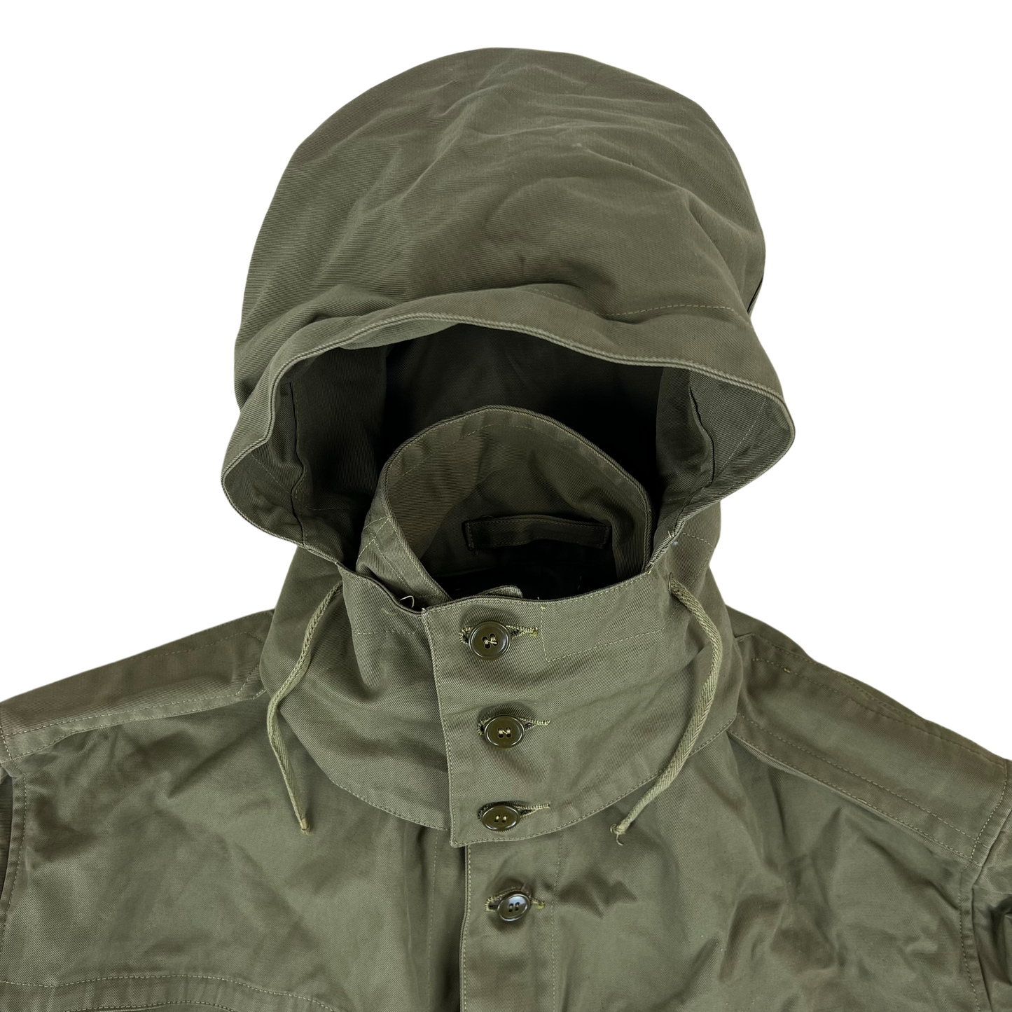 Italian Army 70s Olive Green Jacket - X Large