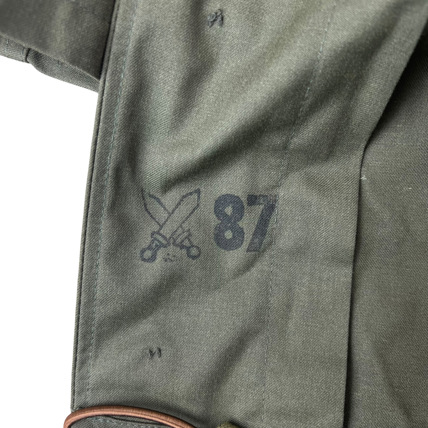 Czechoslovak Army M85 Field Parka w/ Belt Olive Green - Large 188/100