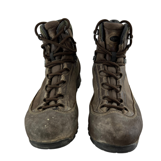 British Army AKU Brown Combat Boots - Size 8M