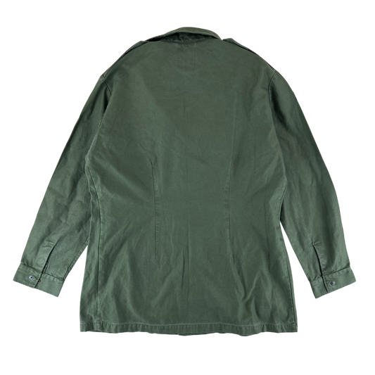 Dutch Army Field Shirt Jacket Green Long Sleeve - X Large