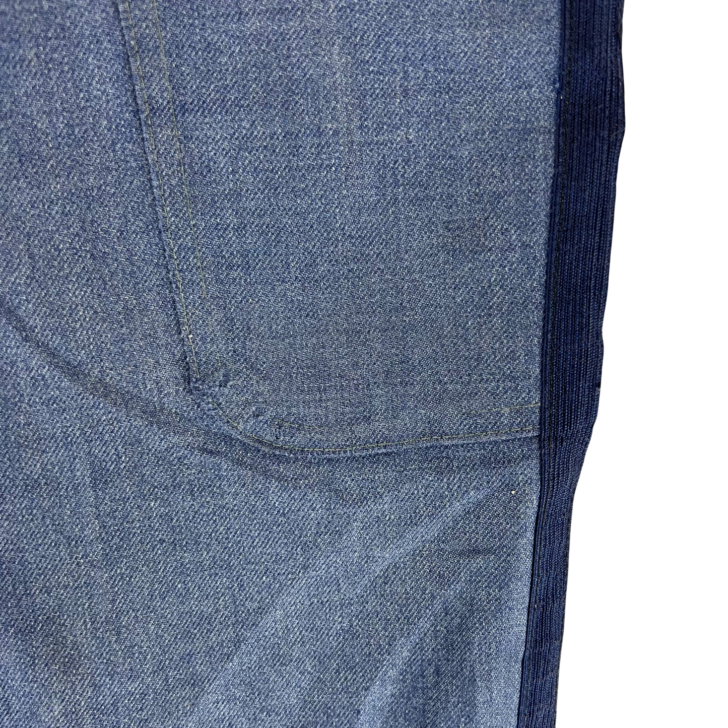 US Police Vintage Sheriff's Piped Blue Trousers - W33 L28