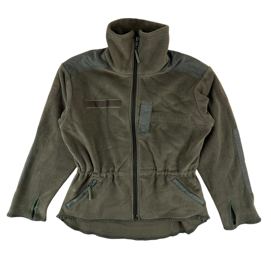 Austrian Army Olive Fleece Cardigan - Large 104-108 III/IV